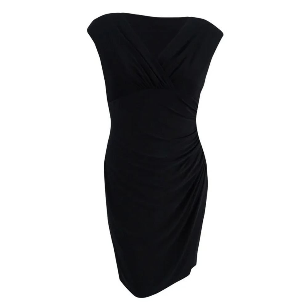 334 - London Times NWOT Elegant Black Women's Dress, Size 6P